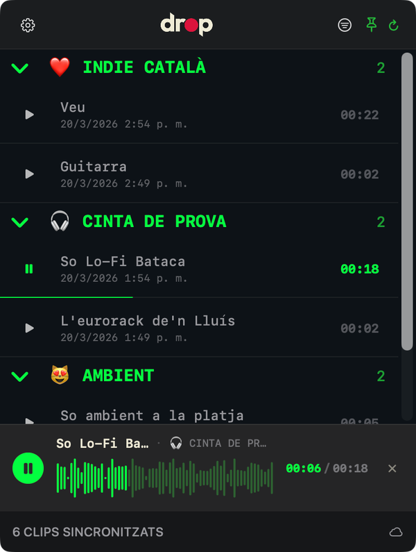 Drop al Mac